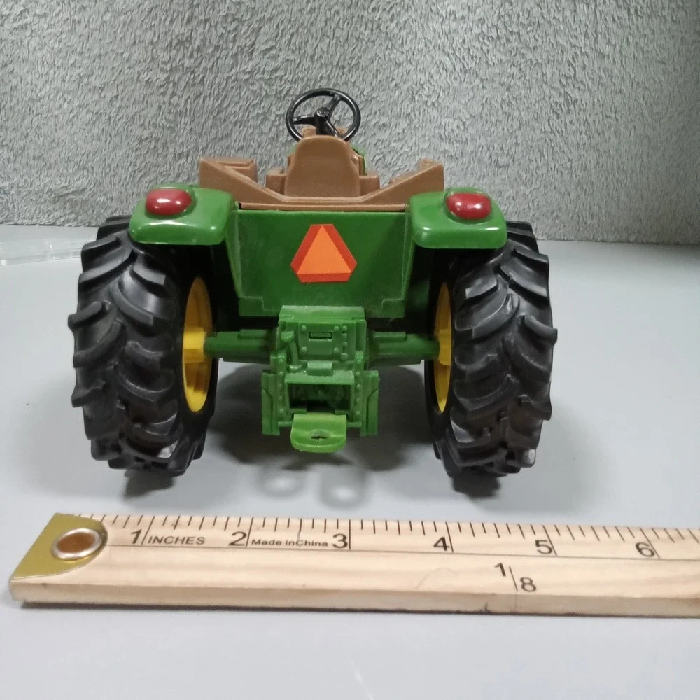 John Deere Ertl Green Toy Tractor Plastic Rolling‎ Farm Vehicle G0314WY00 Kids
